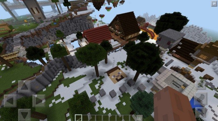 Sky Wars map for Minecraft PE