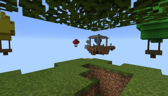 SkyWars map for Pocket Edition