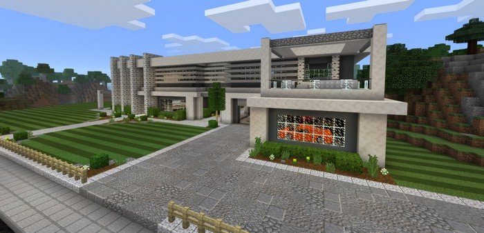 Modern Mansion without resource pack