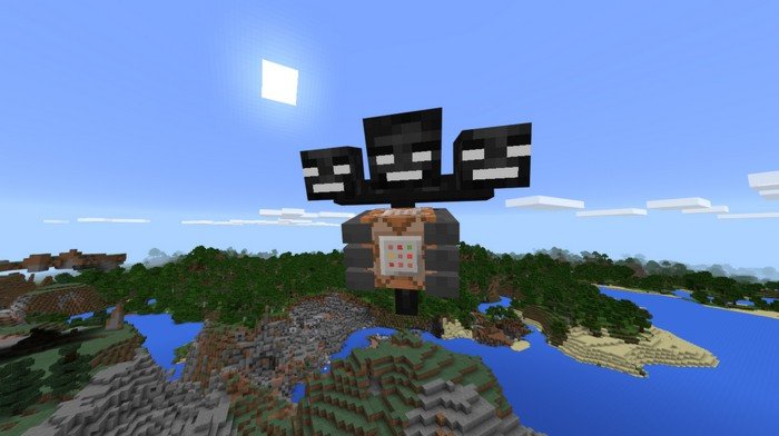 Wither command block mob