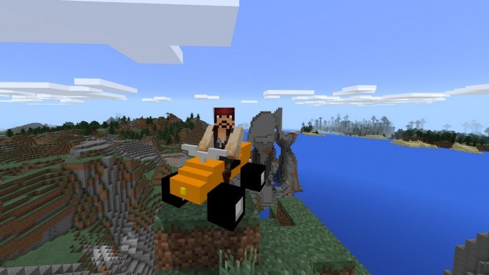 ATV mod for Minecraft PE