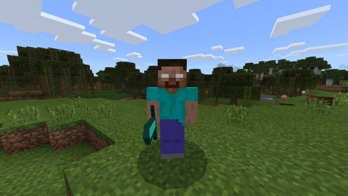 Herobrine in MCPE