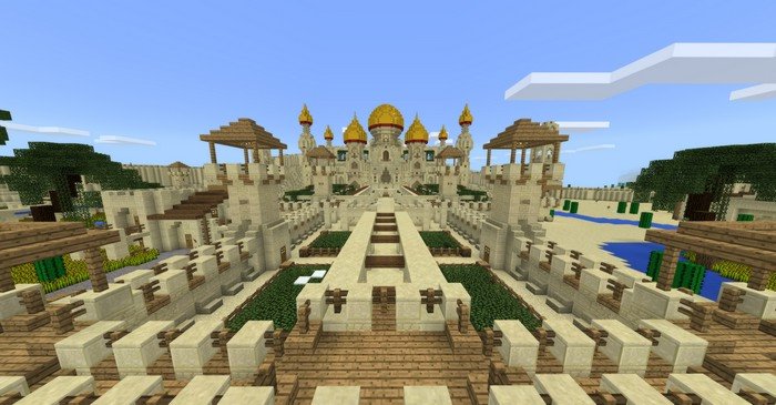 Arabian map for mcpe