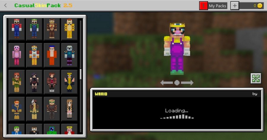 1K+ Casual skin pack