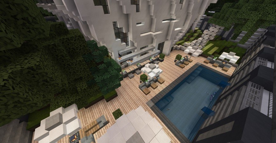 Luxury Mansion map for Minecraft 1.14.0