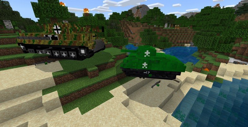 World War II addon for Minecraft 1.14.30