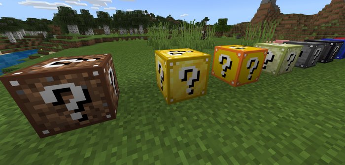 Super Lucky Blocks addon for Minecraft PE 1.16.40