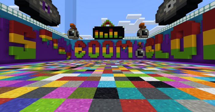 Boom Battle map for Minecraft PE 1.16.40