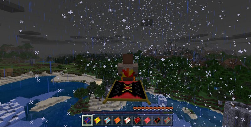 Magic Carpet addon for Minecraft PE