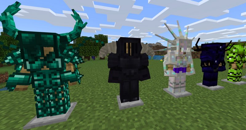 New ores are used in armor crafting