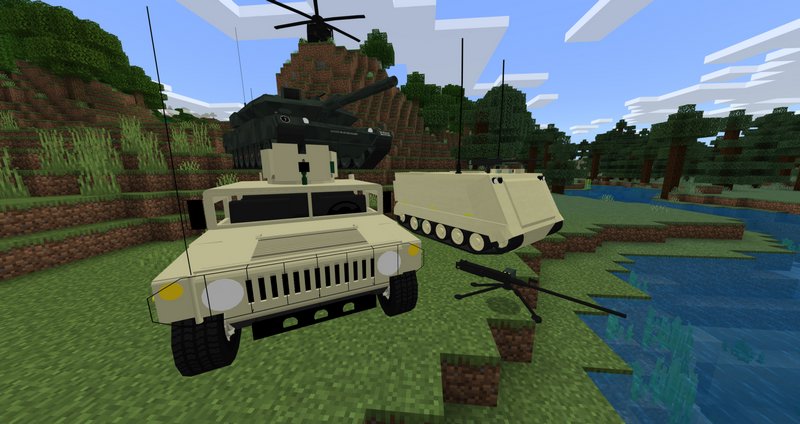 Humvee, MH-6 Little Bird, M113