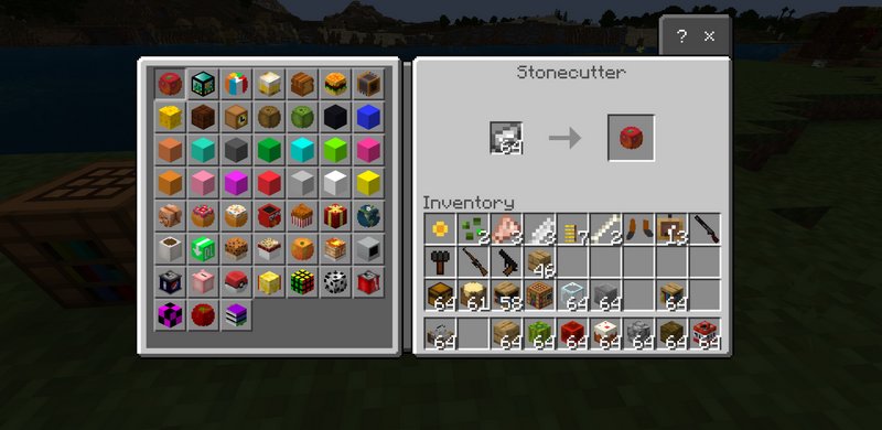 Stonecutter blocks