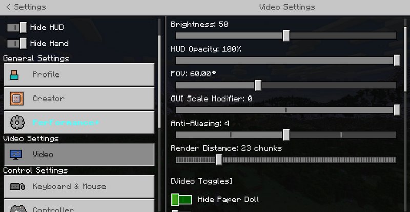 Better Settings UI