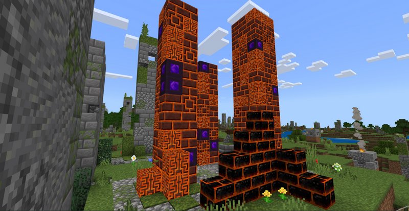 Magma blocks