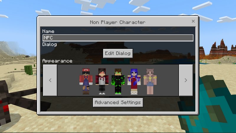 Custom NPC settings