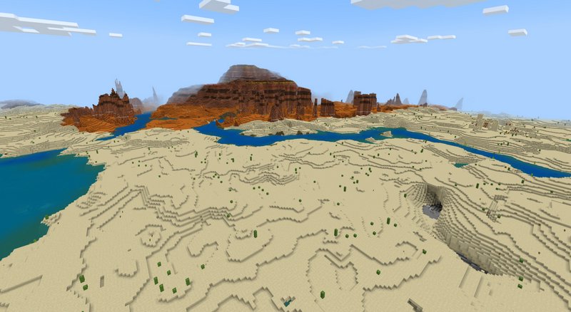 Desert & Badlands biome