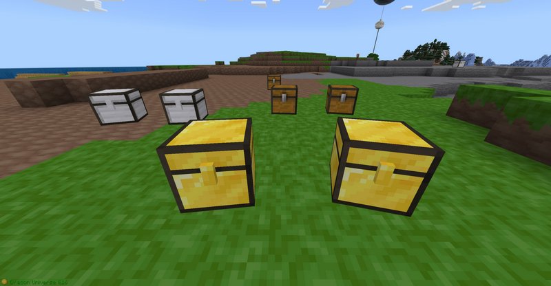 Iron, Gold and Regular Loot chests