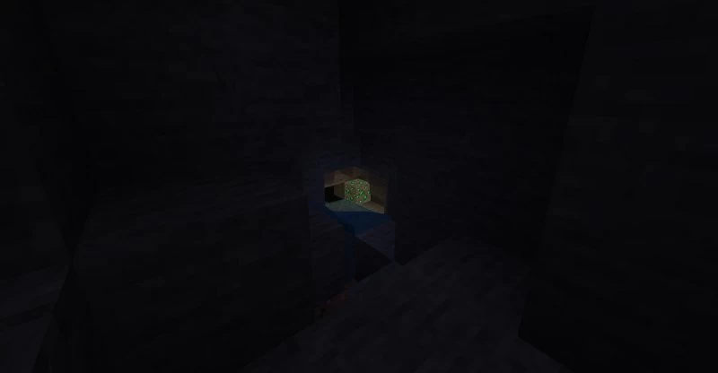 Glowing Ores mod