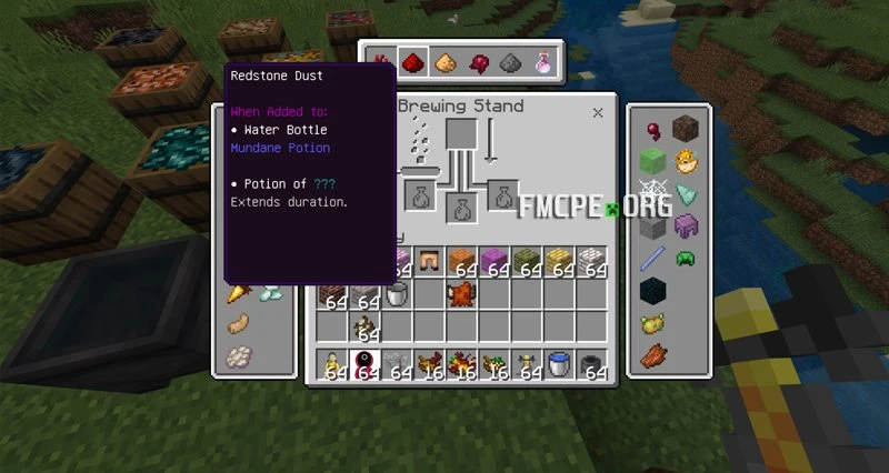 Brewing stand recipes