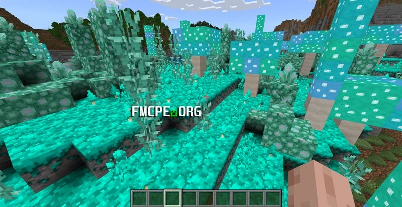Crystal biome