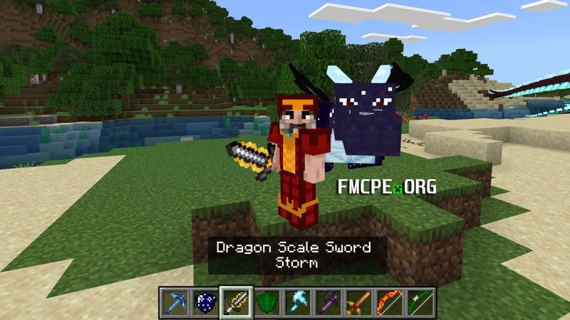 Dragon armor and sword