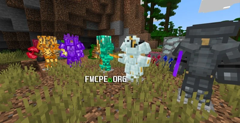 Armor sets made from the ores, new weapons and tools