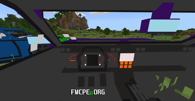 The interior of the car
