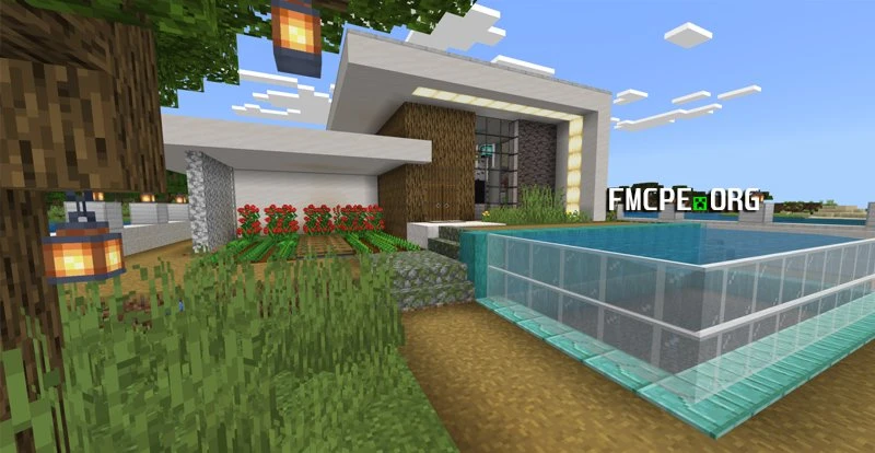 Realistic Minimalist House map