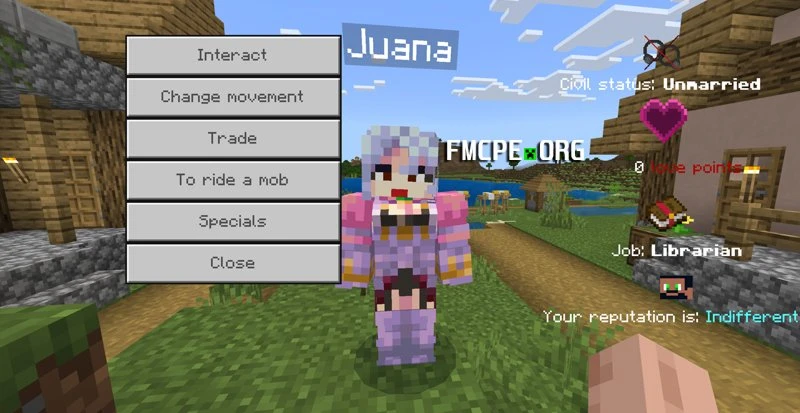 Interact with NPCs to build connections