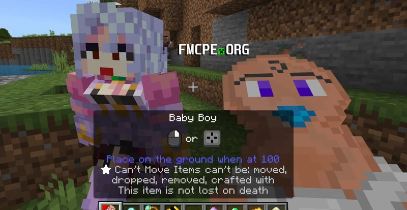 Have a child in Minecraft PE