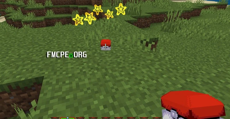 Throw poke balls to catch Pokemon