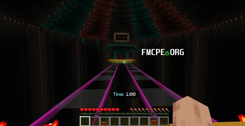 Glass floor game