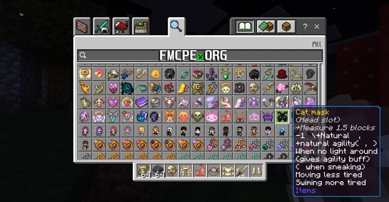 There are a few dozens of trinkets