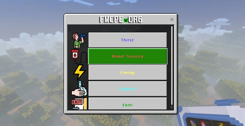 Hydration, Tempreture and other survival mechanics