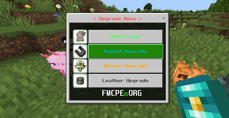 Upgrading the backpack