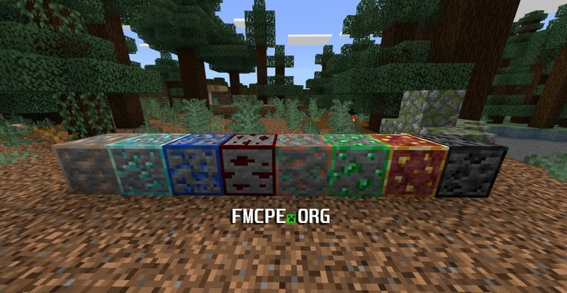 Ores with borders