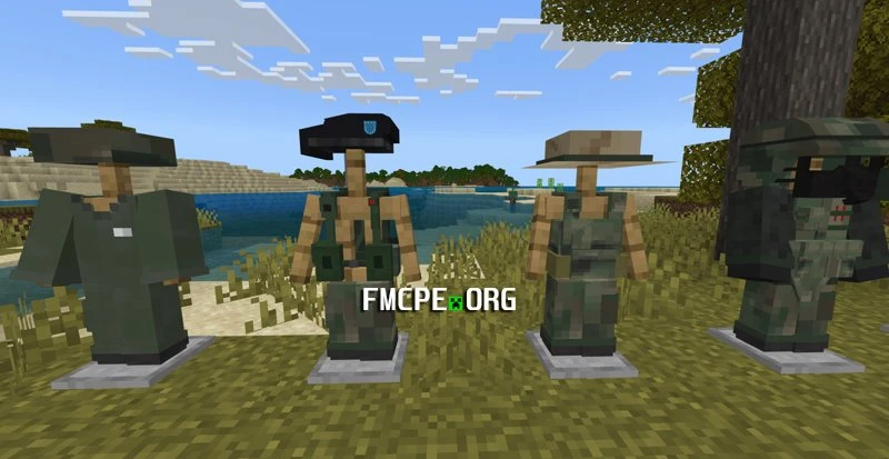 Wear American soldier's gear in Minecraft