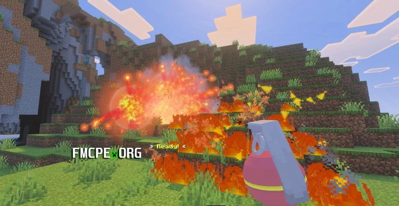 Throwing explosive granade
