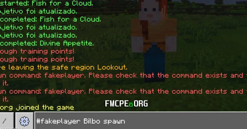 How to summon fake players
