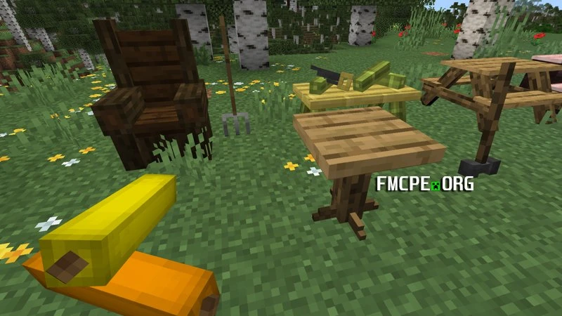 Feudal Furniture table and chair