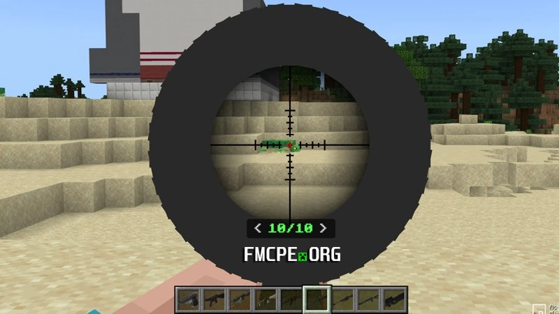 Aiming through a scope