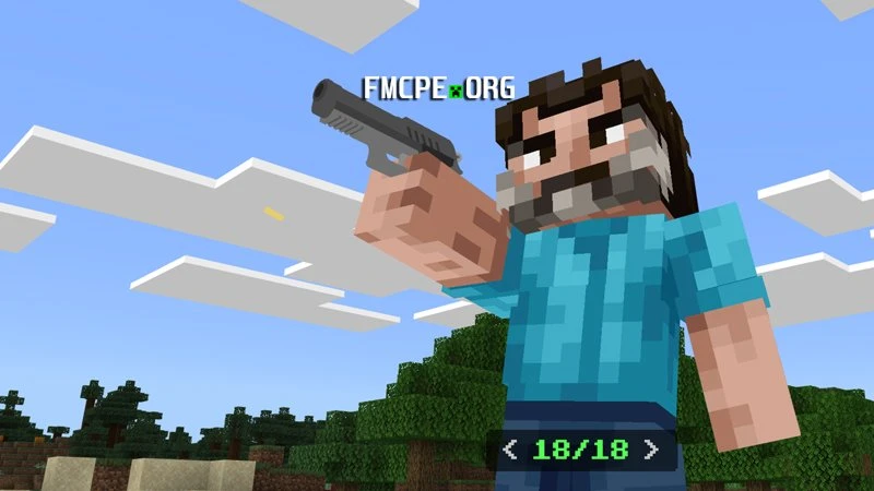 Holding a pistol