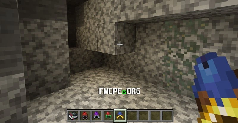 The light radius produced by the Miner's helmet