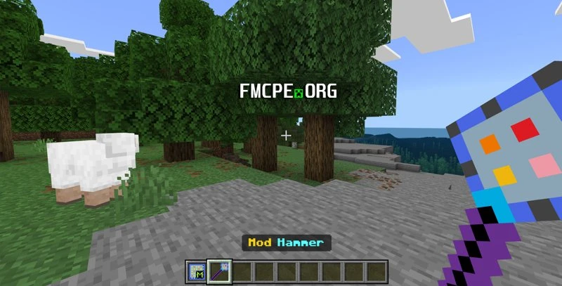 A Mod Hammer wand