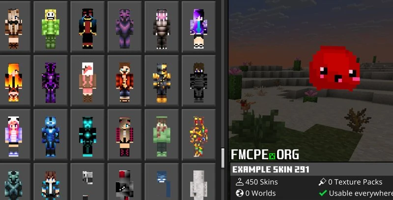 Mega 400+ skin pack