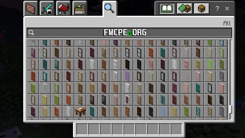 There are a few dozen of door variants