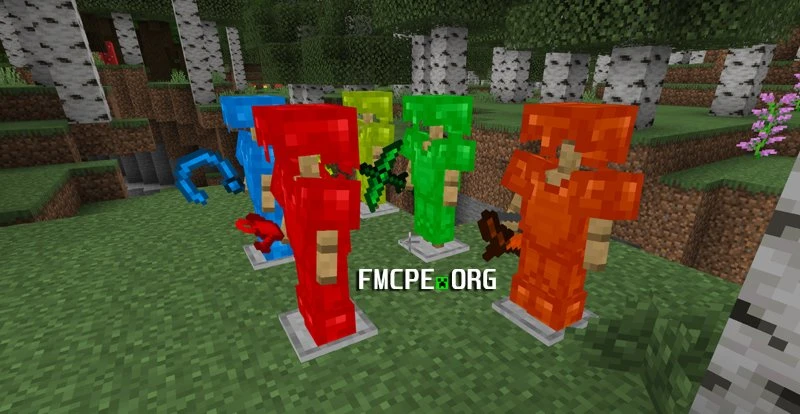 The armor and tools you can make from new materials