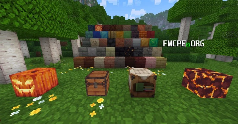 Blocks in Spectral texture pack
