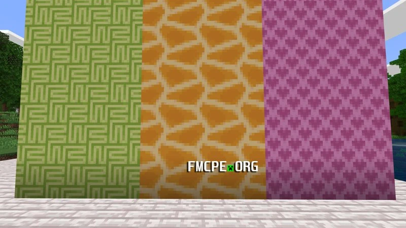 Wallpaper blocks in Minecraft