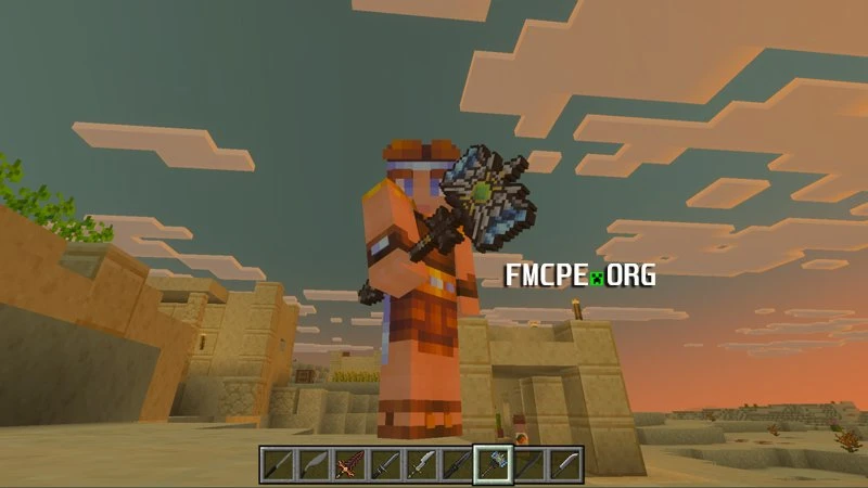 Hammer from the Warhammer universe in Bedrock